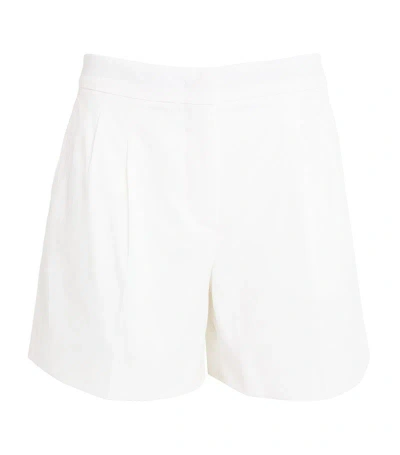 Max Mara Adria Tailored Shorts In White