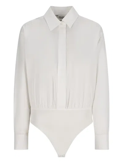 Max Mara Aere Bodysuit In White