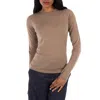 Max Mara Afelio Lightweight Cashmere Jumper In Brown