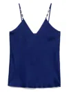 Max Mara Afelio Top In Blue