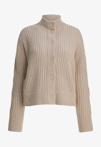 MAX MARA AFELIO WOOL-BLEND CARDIGAN