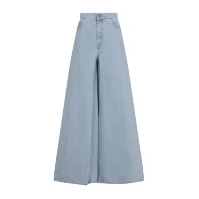 Max Mara Denim Affari Wide-leg Jeans In Blue