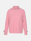 MAX MARA 'AFFETTO1234' PINK SILK SHIRT