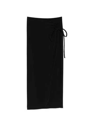 Max Mara Afoso Midi Skirt In Black