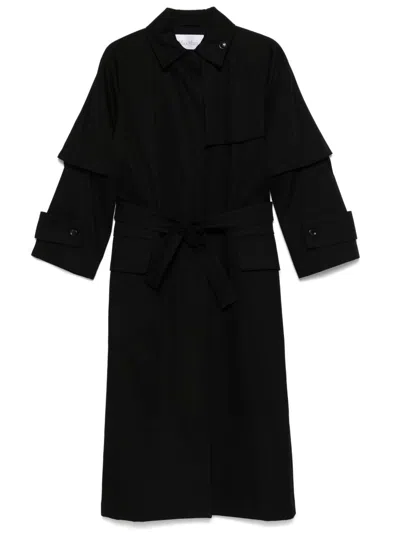 Max Mara Agamia Coat In Black