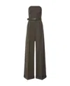 Max Mara Agguati Wool Gabardine Jumpsuit