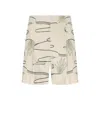 Max Mara Agito Sabbia Bermuda Shorts In Beige