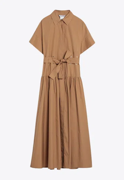 MAX MARA AGORAIO MIDI SHIRT DRESS