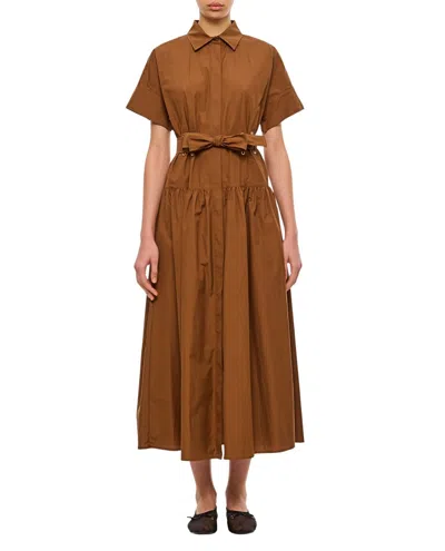 MAX MARA AGORAIO POPELINE DRESS