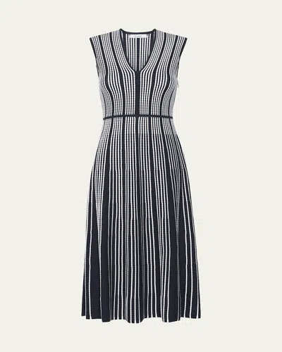 Max Mara Agreste Single-breasted Short-sleeve Jacket In Ultramarin