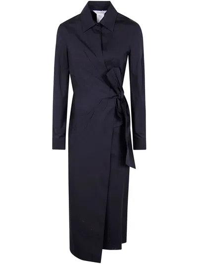 Max Mara Agrume Popeline Long Dress