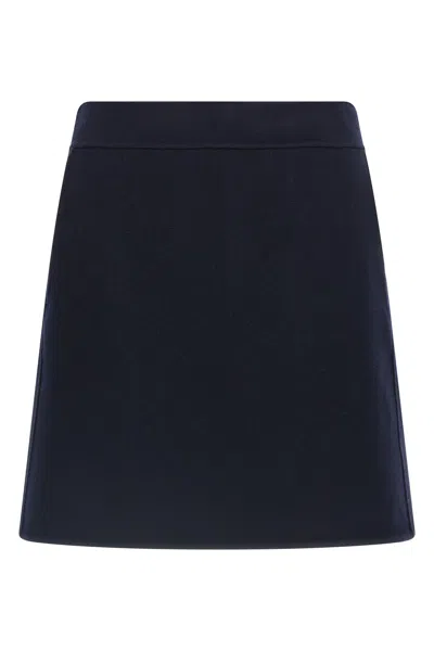 Max Mara 'aida' Skirt In Blue