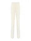 Max Mara Pleated Casual Pants In Cream