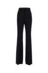 Max Mara Dark Blue Alabama Trousers In Black