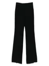 Max Mara Hugo Boss Cotton Pants In Black