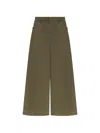Max Mara Studio Ribera Trouser In Green