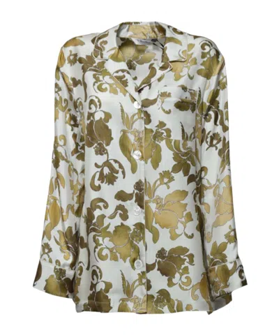 Max Mara 's  Alan Floral Printed Button-up Shirt In Multi