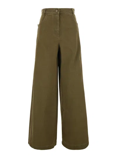 Max Mara Alaro Jeans In Green