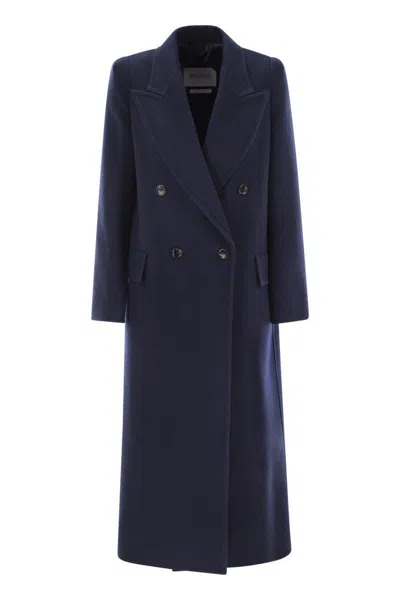 MAX MARA MAX MARA ALBANIA1234 - WOOL AND CASHMERE LONG COAT