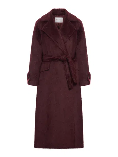 MAX MARA ALBATA LONG ALPACA COAT