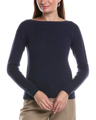 Max Mara Albata Sweater In Blue
