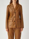 Max Mara Albatro Blazer In Brown