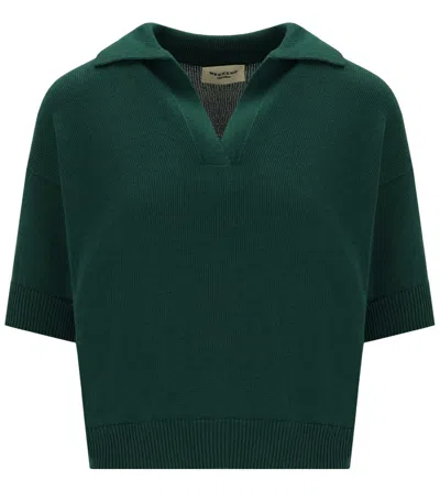 Max Mara Albero Green Polo Shirt