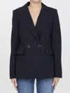 Max Mara Albero Jacket In Blue