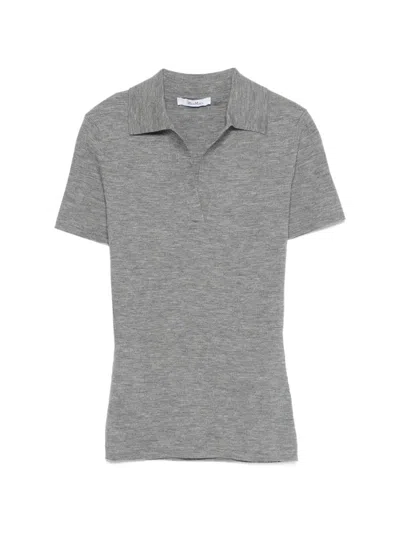 Max Mara Albero T-shirt In Gray