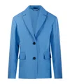Max Mara 's  Alberta Single-breasted Blazer In Blue