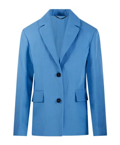 Max Mara 's  Alberta Single-breasted Blazer In Blue