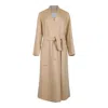 Max Mara Albino Camel Coats In Brown