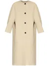 Max Mara Coat In Neutrals