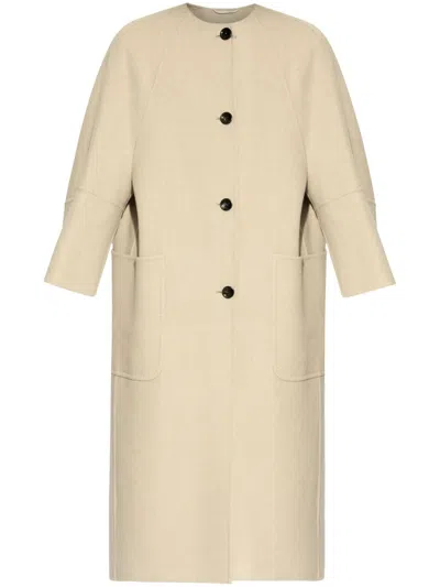 Max Mara Coat In Multicolor