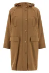 Max Mara Alcade Puffer Jackets Beige In Neutral