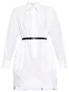 Max Mara Alcade Poplin Oversized Mini Dress