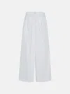Max Mara 'alcade' White Cotton Skirt