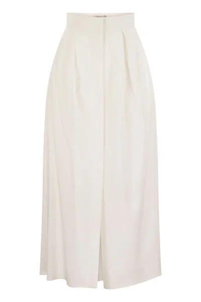 MAX MARA MAX MARA ALCADE1234 - WIDE GABARDINE SKIRT