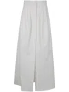 Max Mara Alcade1234 Maxi Skirt In White