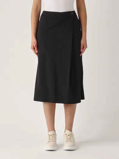 Max Mara Alcano Skirt In Nero