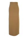 Max Mara High Waist Skirts Seam Detailing In Multicolor