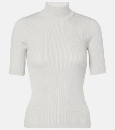 Max Mara Alce Turtleneck Sweater In Beige
