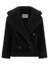 Max Mara Alcuno Coat In Black