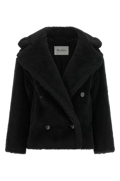 Max Mara 'alcuno' Short Coat In Black