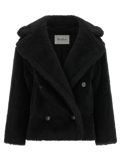 Max Mara 'alcuno' Short Coat In Black
