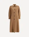Max Mara Aldo Brown Virgin Wool Coat