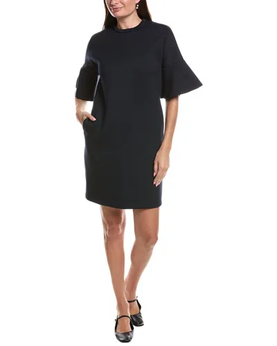Max Mara Aleggio Jersey Mini Dress In Blue