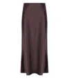 Max Mara Alessio Borgogna Skirt In Purple