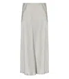 Max Mara Mm Max  Alessio Sirver Midi Skirt