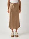 Max Mara Alessio Skirt In Gold